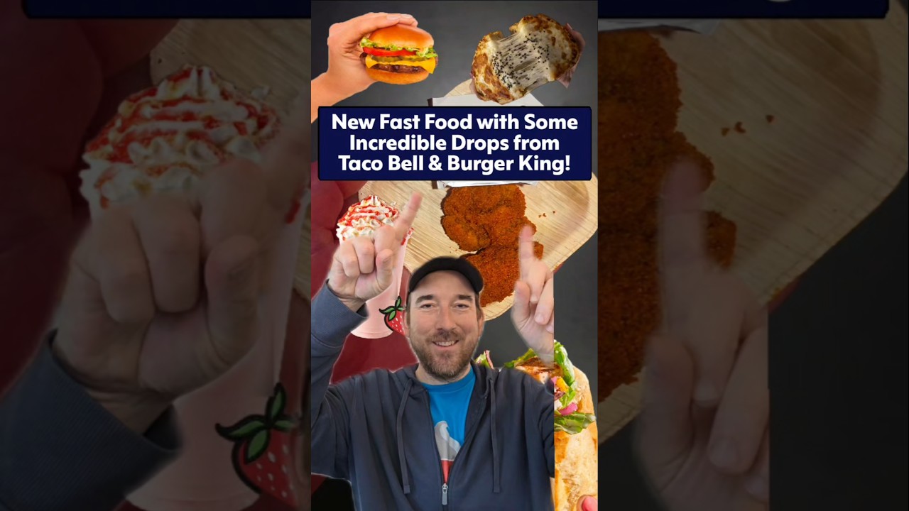 New Fast Food Releases Y'all Need to See 👀🔥 #fastfood #tacobell