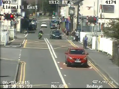 Level crossing misuse - Llanelli
