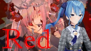 【星街すいせい】Red/森カリオペ【歌枠】(20210708)(Hoshimachi Suisei & Calliope Mori)