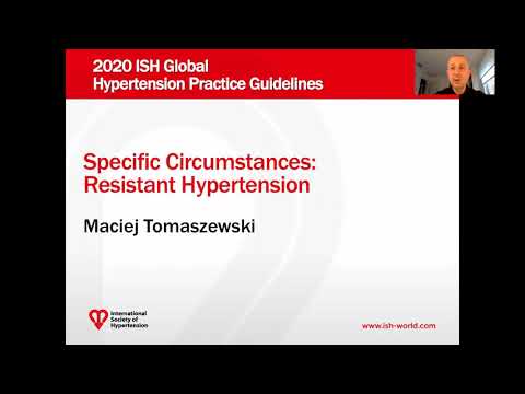 2020 ISH Guidelines: Adherence and Resistant Hypertension