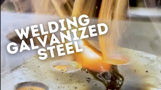 Galvanized Steel Welding - How to safely weld and blend
