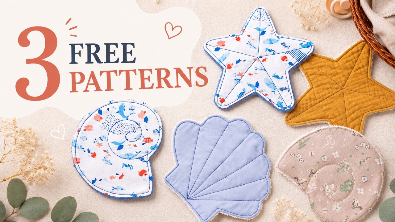 Baby wipes sewing tutorial – Free patterns