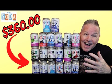 HUGE FUNKO SODA OPENING | 20 Sodas | TONS OF CHASES
