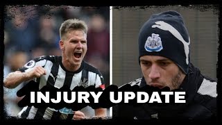 Ritchie & Slimani injury update
