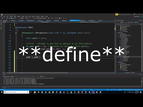 C++ Blocking Sockets Networking [Windows/Linux] Tutorial 2: Port to Linux
