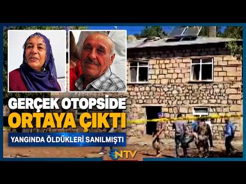 Yangında Öldükleri Sanılıyordu Kan Donduran Gerçek Otopside Ortaya Çıktı!  NTV