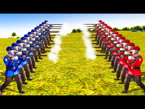 Epic Musket Battles to Win the American Civil War in Ravenfield!