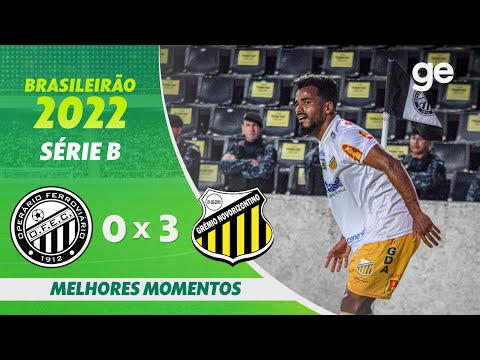 Gols e lances de Operário x Novorizontino