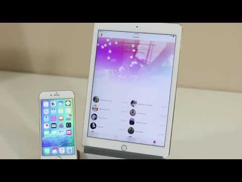 iOS 9 Beta 3 running on iPhone 6 and iPad Air 2