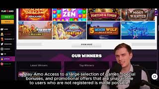 Excitement: PlayAmo Registration Guide