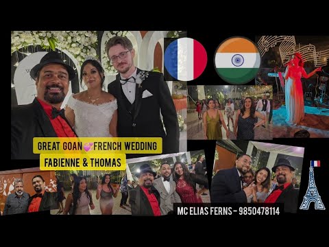 Tolle goanisch-französische Hochzeit mit MC Elias Ferns. Fabienne & Thomas. #goa #hochzeit #indie...