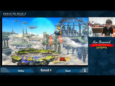 [S@UNB12](Smash 4 Singles) Shiba (Mii Fighter) vs. Boat (Dedede)