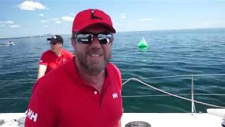 Lake Ontario 300 - Onboard Esprit de Corps III mid-race