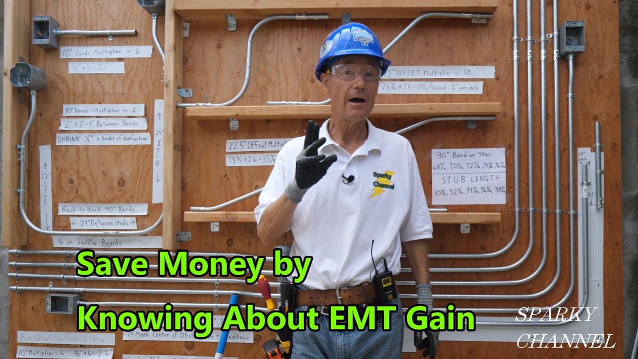 What is gain when bending conduit? EN General