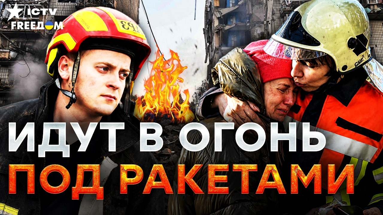 ОНИ ВЫТАСКИВАЮТ ЛЮДЕЙ ИЗ АДА! Украинские ПОЖАРНЫЕ ЕЖЕДНЕВНО СПАСАЮТ СОТНИ Ж?