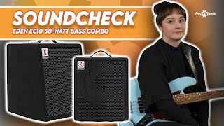 Video thumbnail for SOUNDCHECK | Eden EC10 50 Watt Bass Combo by Gear4music Guitars