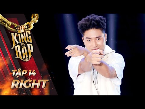 Chàng lãng tử HIEUTHUHAI "cướp bồ" RIGHT ngay trên sân khấu vòng hồi sinh | KING OF RAP Tập 14
