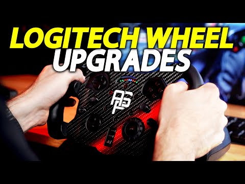 LOGITECH F1 WHEEL MOD! - ASP Formula Wheel & Shifter Mods for G29, G920 & G923 Review