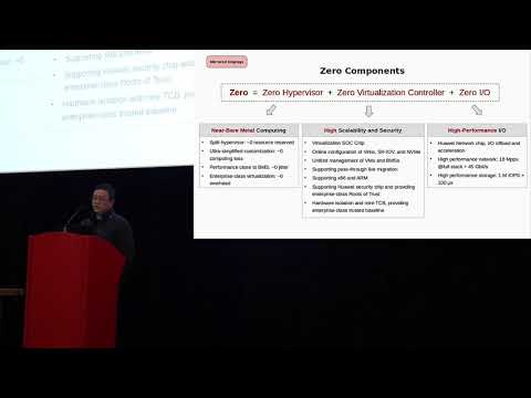 [2019] ZERO: Next Generation Virtualization Platform for Huawei Cloud by Jinsong Liu & Zhichao Huang