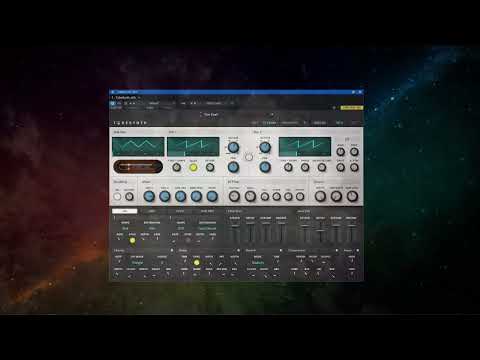 Planet pad from Air Tube synth