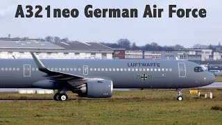 Luftwaffe / German Air Force "D-AYAA" Airbus A320 Neo video