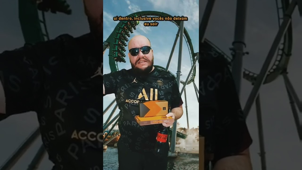 Posso entrar com comida e bebida nos parques de diversões