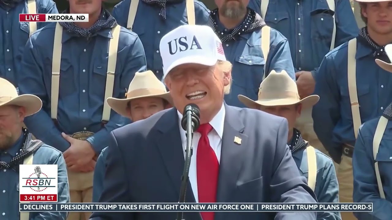 WATCH: President Trump Recounts Conversation with Theodore Roosevelt on Panama Canal - 07/01/26