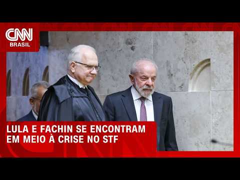 Lula e Fachin se encontram em meio à crise entre Mendonça e Moraes no STF | HORA H