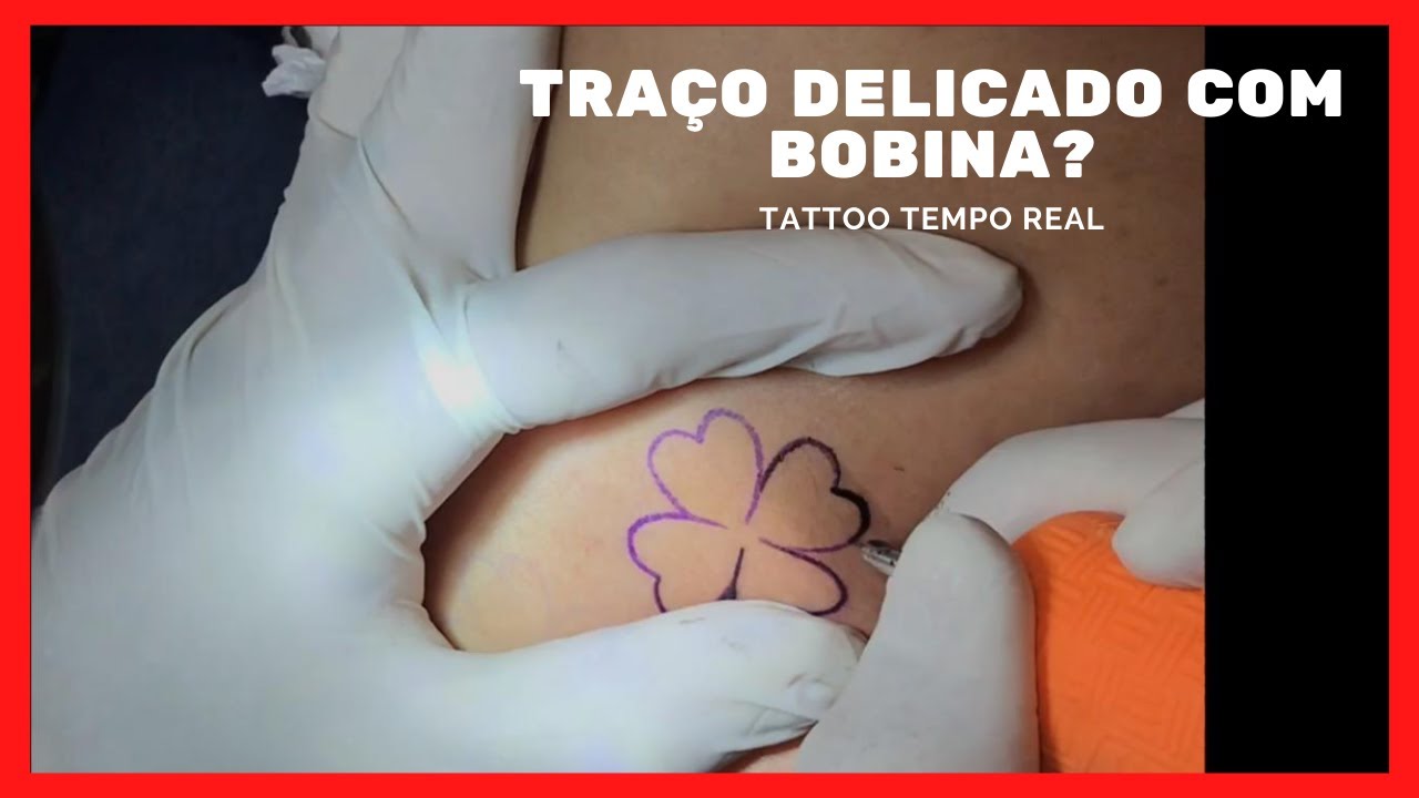 Dicas Tattoo - Tatuagem Delicada de Trevo = Tattoo Tempo REAL