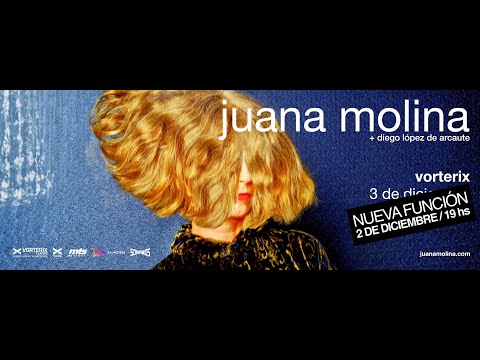 Juana Molina - Lentísimo Halo en vivo @ vorterix 3.12.22