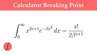 Solving a Nontrivial Integral with the Gamma Function (Factorial) in its Answer