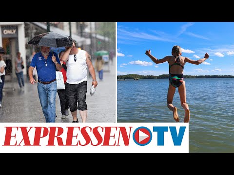 Väder: Ostadigt i helgen: ”En hel del skurar”