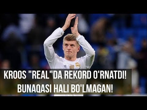 Kroos "Real"da rekord o'rnatdi! Grizmanndan ajoyib natija! Felipe Luis o'rniga Leyvin Kurzava