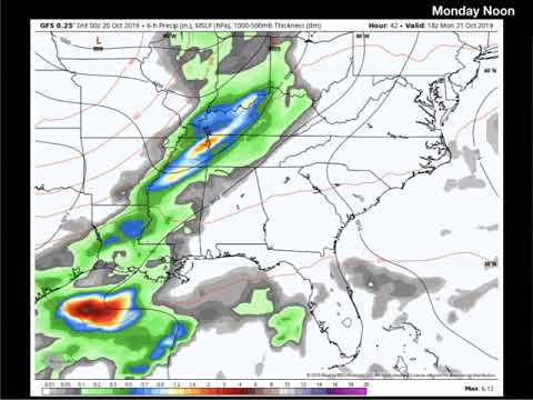 Weather Xtreme Video:  Sunday, October 20, 2019