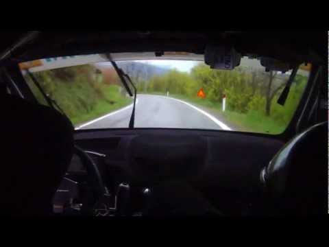 CameraCar Rally delle Langhe 2012 Calleri - Bevione Renault Twingo R2B 3°tempo assoluto