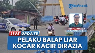 Pebalap Liar Kocar-kacir Diburu Polisi saat Subuh di Pekanbaru, Meresahkan Warga Selama Ramadhan