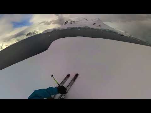 Skiing Lemaire Island, Antarctica 2022