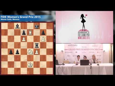 Round 6 Muzychuk Mariya (UKR) 1/2 - 1/2 Kosteniuk Alexandra (RUS)