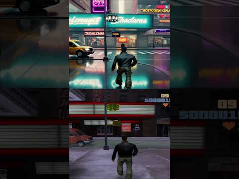 GTA 3 but it's reimagined by AI #gta3 #runwaygen3 #gaming