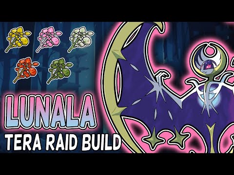 BEST Lunala (dark) Build For Raids In Pokemon Scarlet And Violet