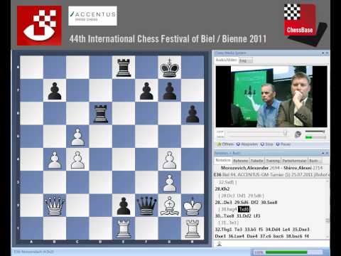 Alexander Morozevich - Alexei Shirov Biel Bienne 2011 Round 6 Analysis