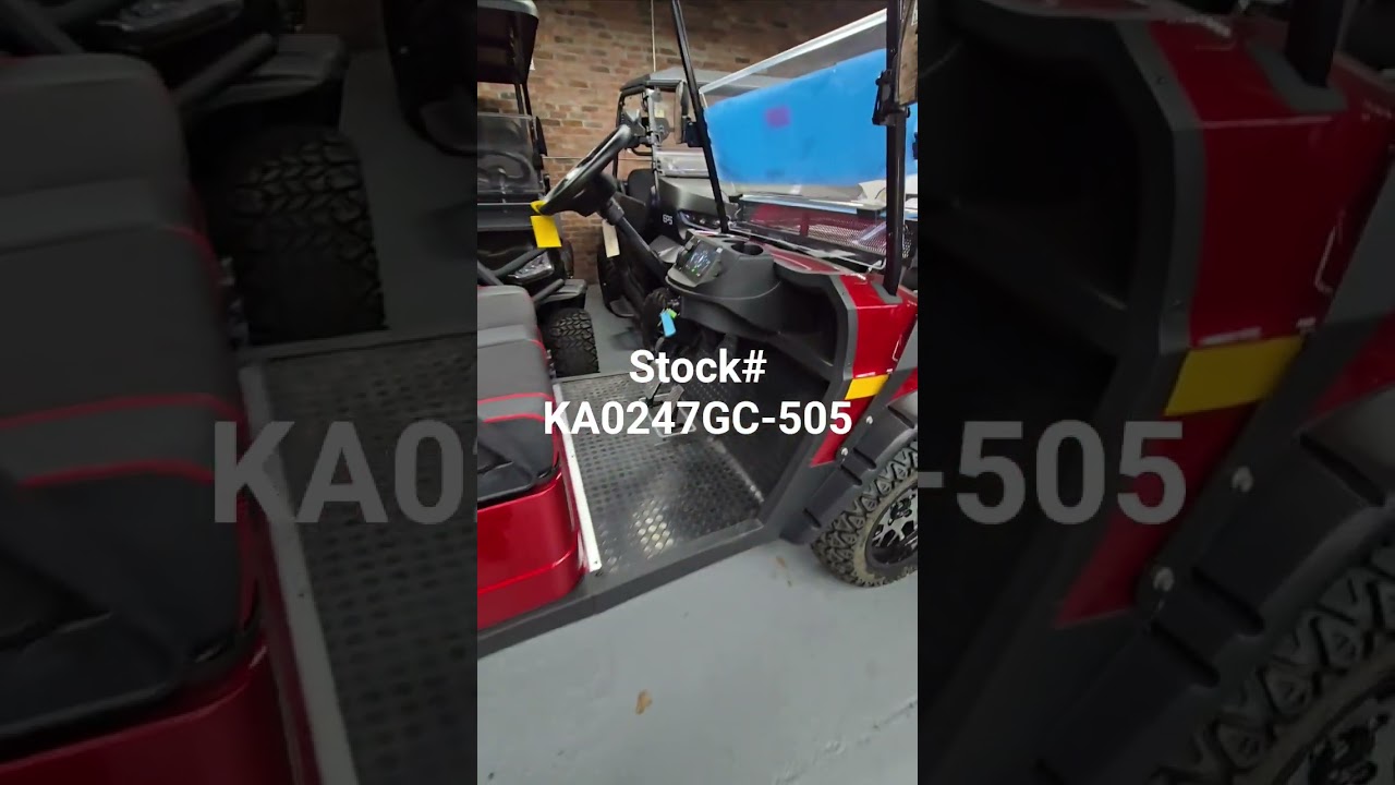 2025 Kandi USA Kruiser 4P w/ Electronic Power Steering Golf Cart - Video