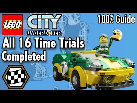 All 16 Time Trials/Races Completed In LEGO City Undercover 100% Guide