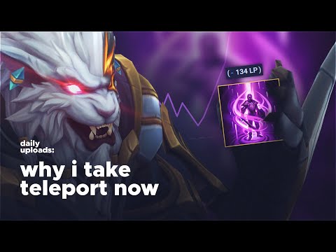 I Started Taking TELEPORT EVERY GAME And...