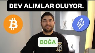 BÜYÜK ALIMLAR BÜYÜK BOĞA'YA SEBEP OLACAK bitcoin ethereum #bitcoin #ethereum 