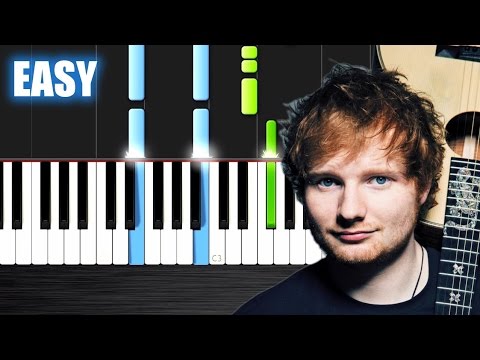 Ed Sheeran - Photograph - EASY Piano Tutorial by PlutaX - Synthesia Ed Sheeran - Photograph - EASY Piano Tutorial by PlutaX - Synthesia
