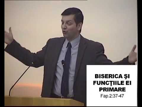 Joi 12 Februarie 2015 - Marius Birgean - Biserica si functiile ei primare