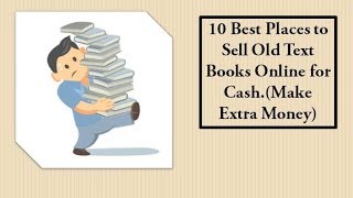 10 Best Places to Sell Old Text Books Online for Cash (Make Extra Money)