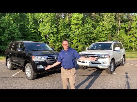 2021 Land Cruisers - Midnight Black vs Blizzard Pearl