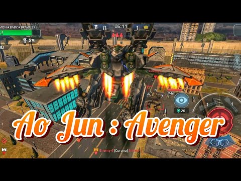 WAR ROBOTS​ : 10 KILL WITH 1 AO JUN AVENGER